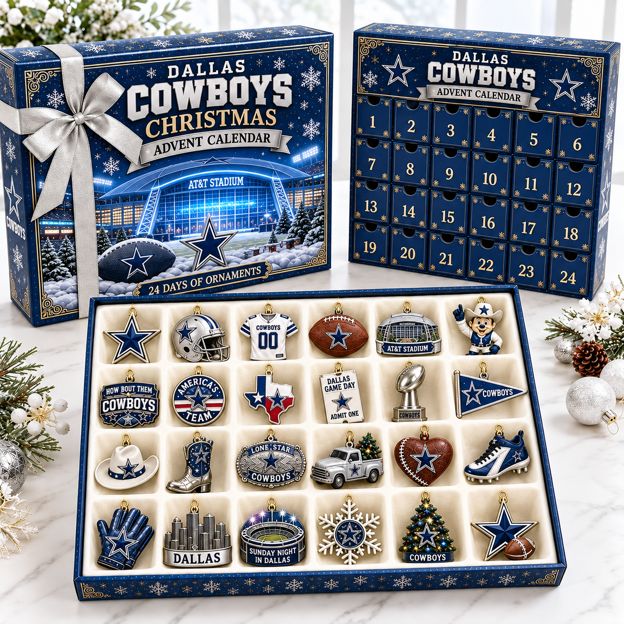 Football Team Christmas Advent Calendar Box 2026