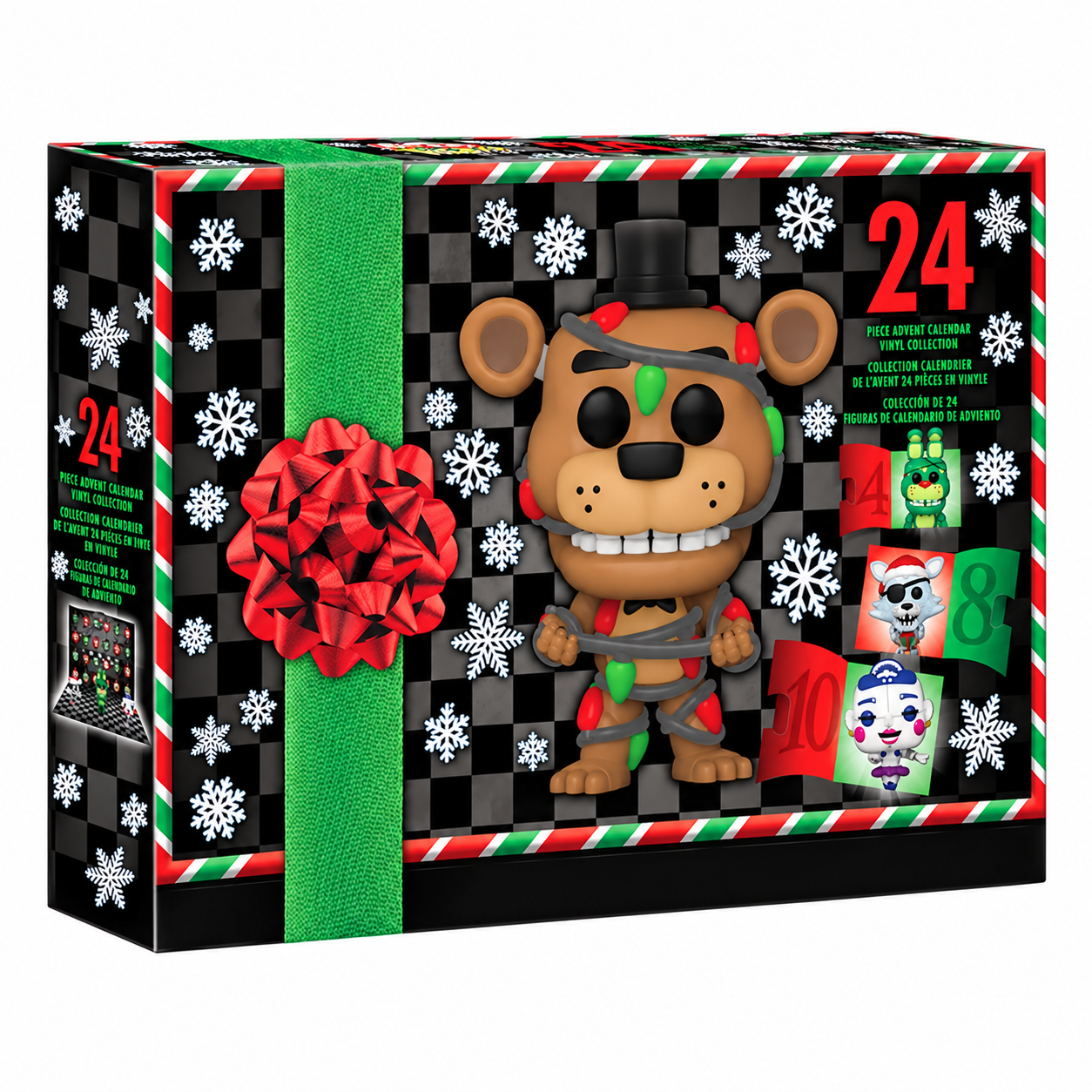 24-Day Mystery Bear Christmas Advent Calendar Box