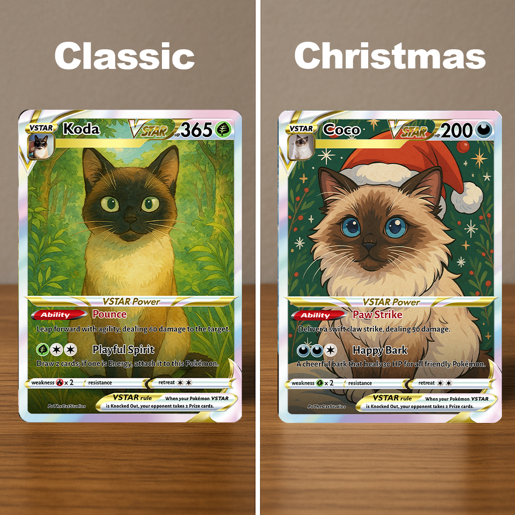 50%OFF🔥Personalized pet anime trading card Standard