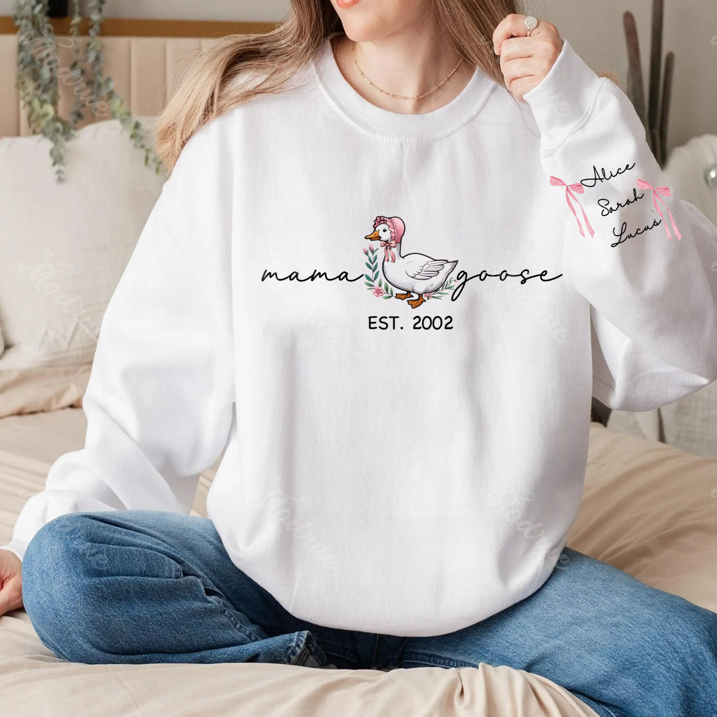 Personalized Mama Goose Sweatshirt
