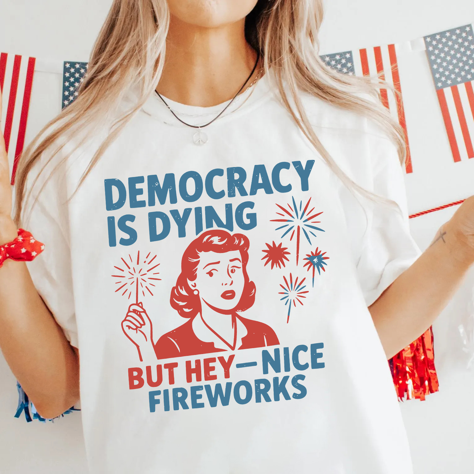 Democracy Is Dying T-shirt