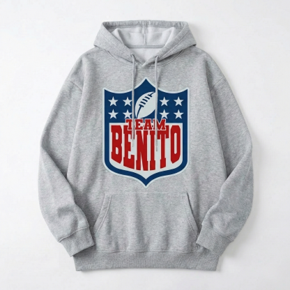 Team Benito "Halftime Show" Graphic Sweatshirt - Retro Football Style