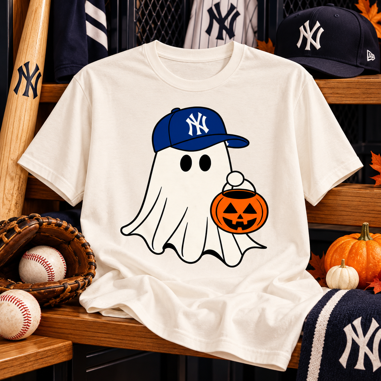 Custom Baseball Ghost Spooky Season Shirt
