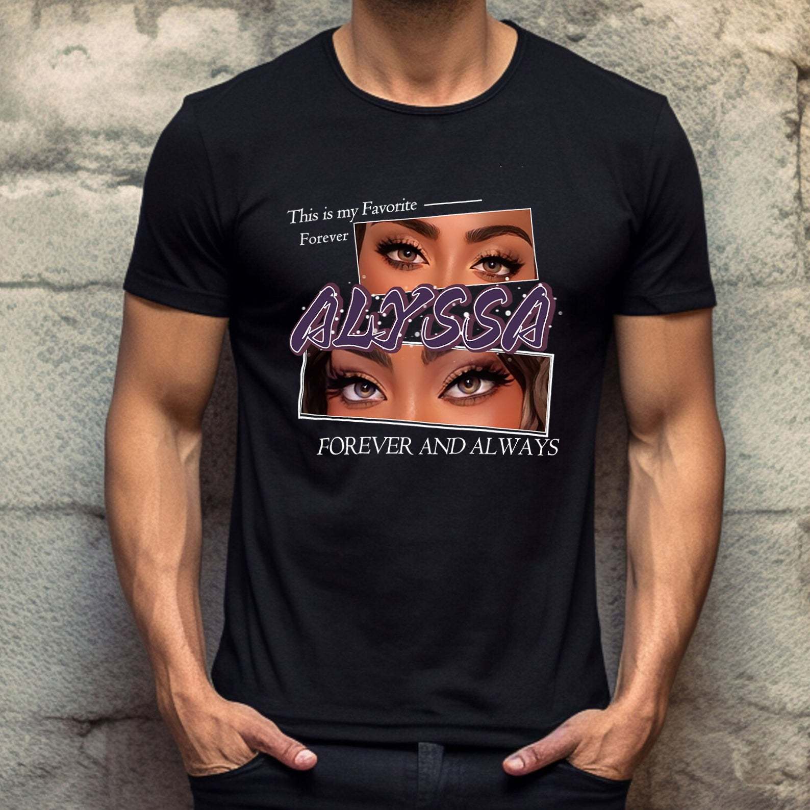 Custom Vintage Custom Eyes Tee