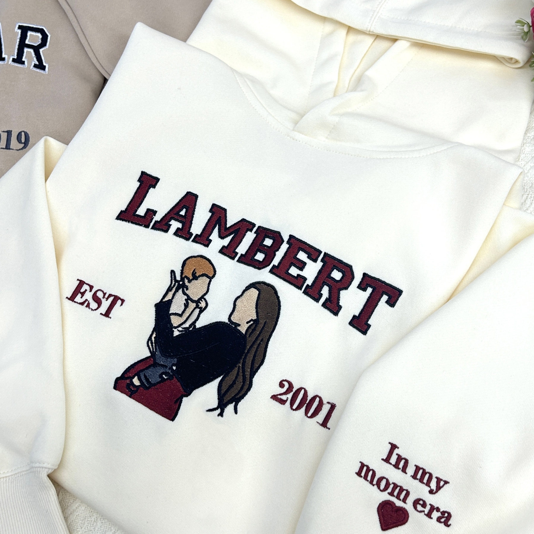 Custom Embroidered Portrait Sweatshirt