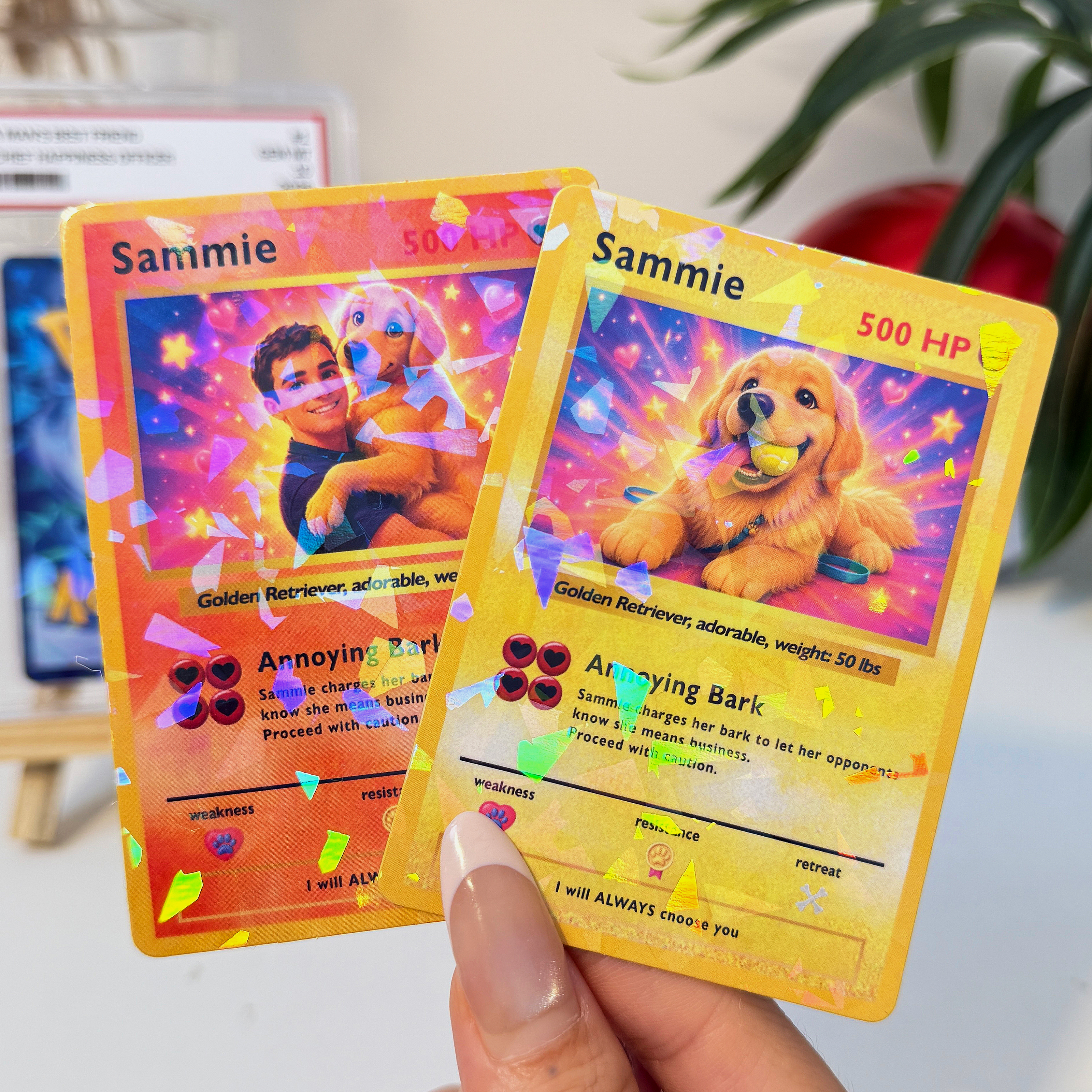 Turn Your Pet Into A Cartoon Anime Card