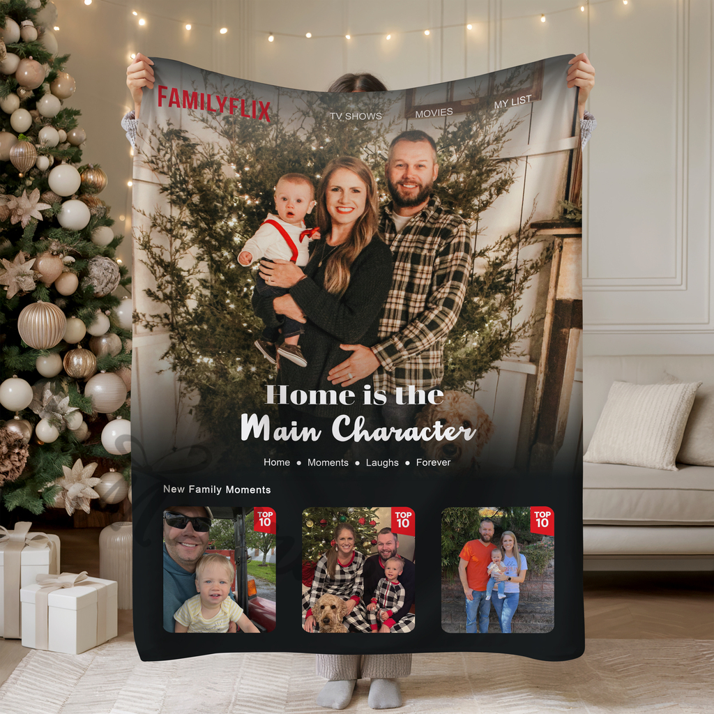 Personalized Family Memories Blanket