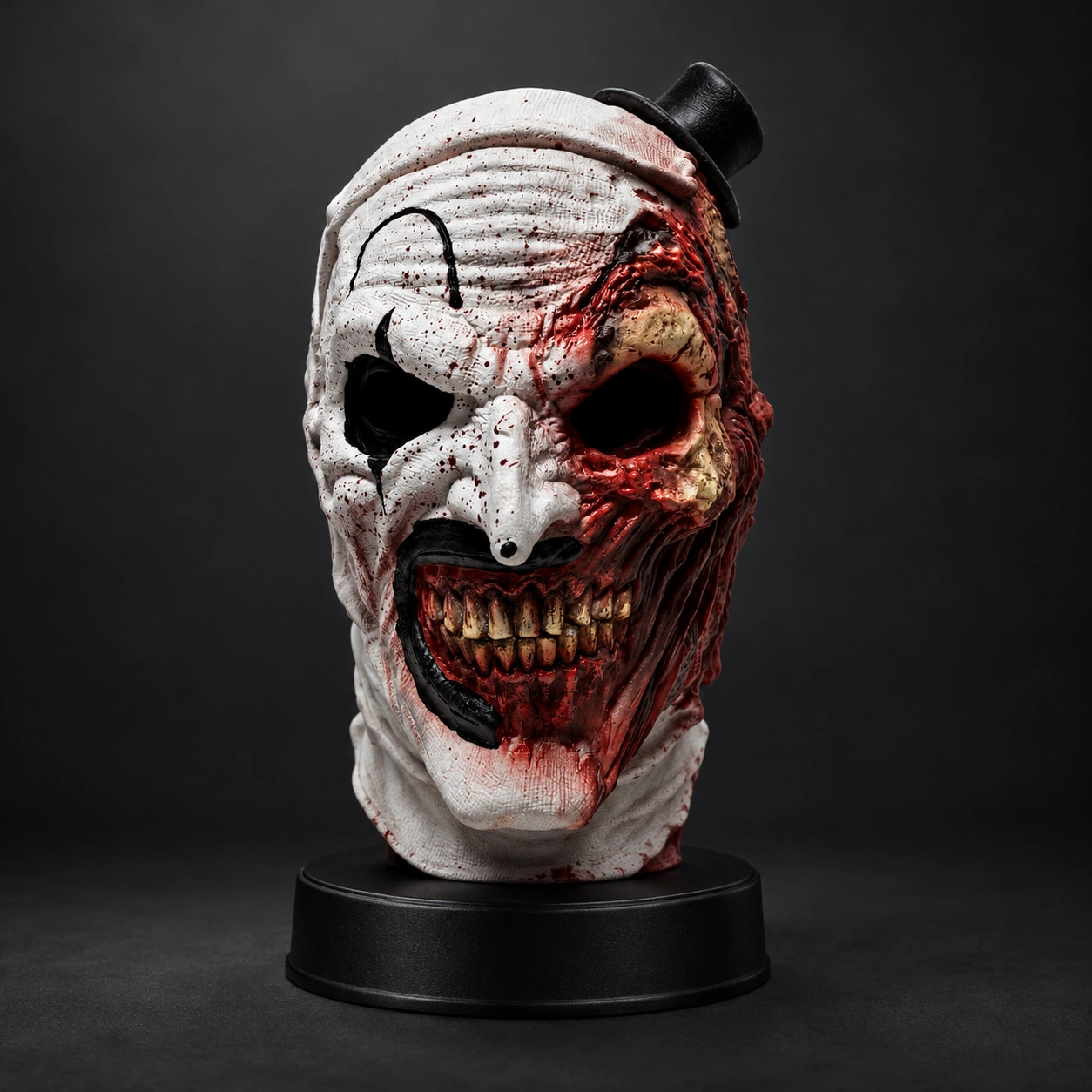 Art the Clown Bloody Edition Silicone Horror Mask Hero Eyeless
