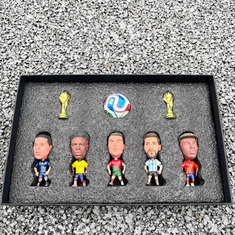 2026 World Cup Football 15 Replica Soccer Balls Collection Ornament Set
