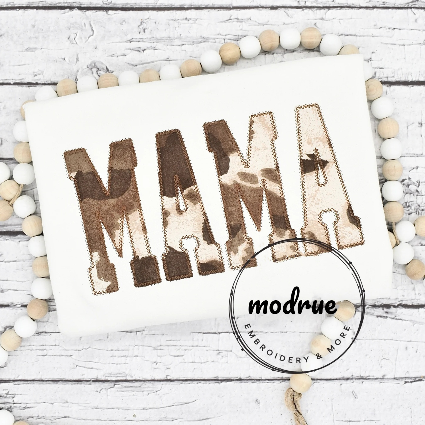 Cow Print Mama Sweatshirt