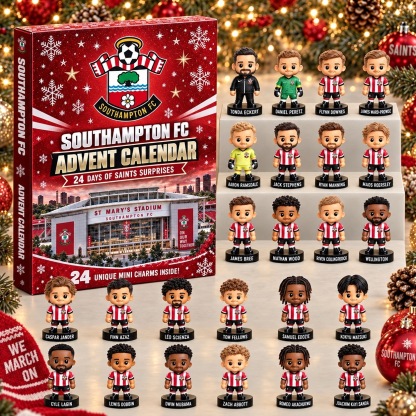 Southampton FC · Football Fan 24-Day Advent Calendar – Soccer Club Countdown Gift Box
