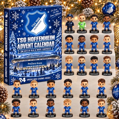 TSG Hoffenheim · Football Fan 24-Day Advent Calendar – Soccer Club Countdown Gift Box
