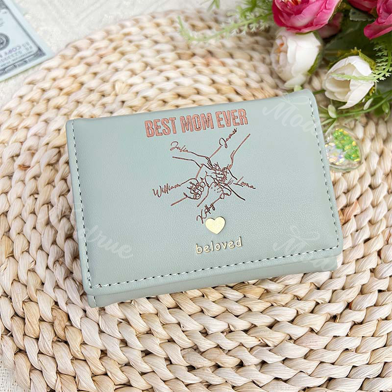 Best Mum Ever Women's Short Wallet Gift For Her
