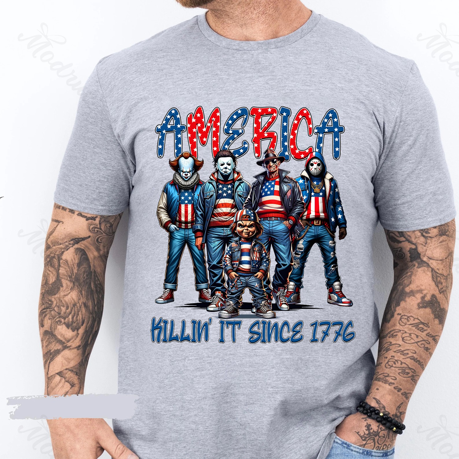 Horror Movie Fourth Of July Shirt