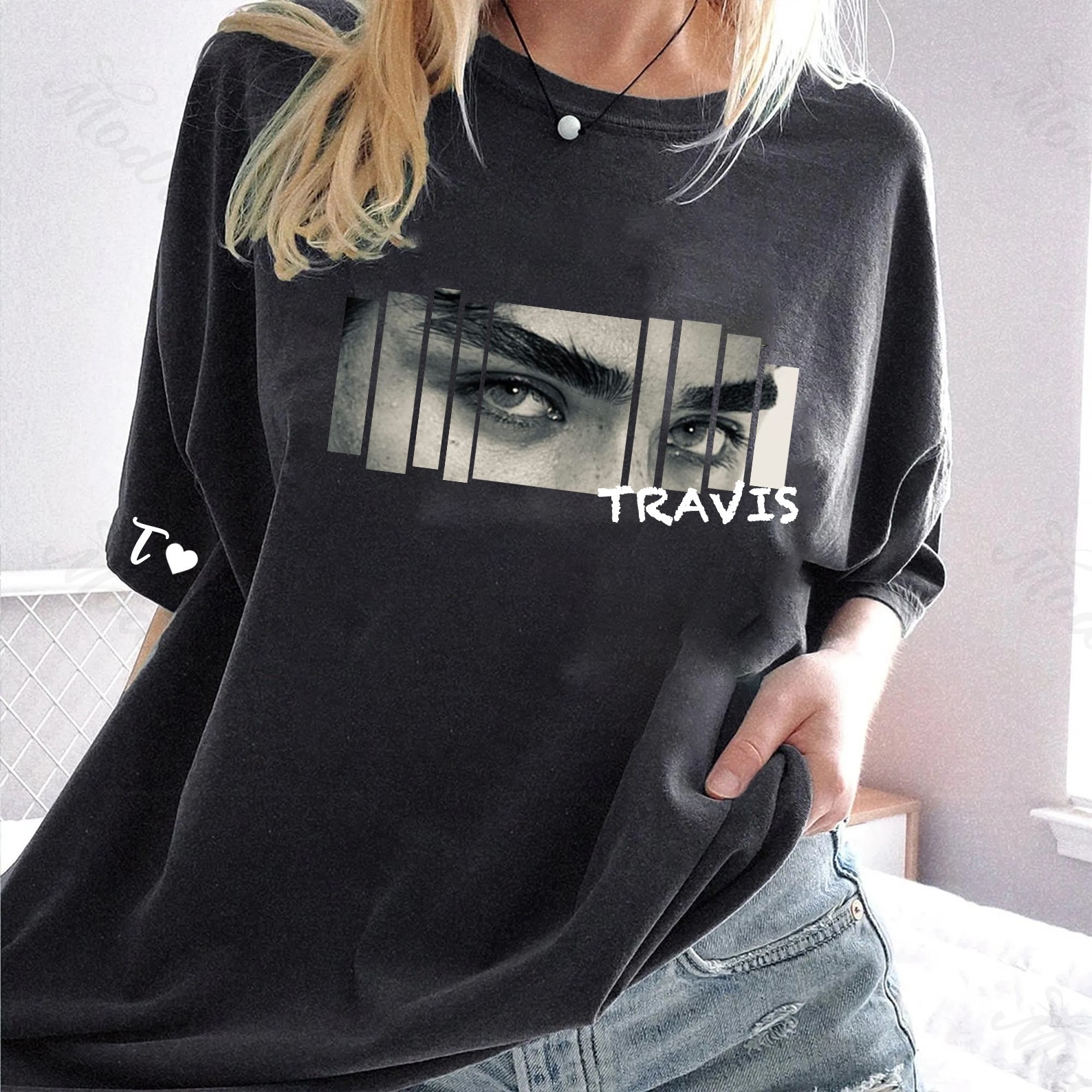 Custom Eyes Shirt, Boyfriend Eyes Tee