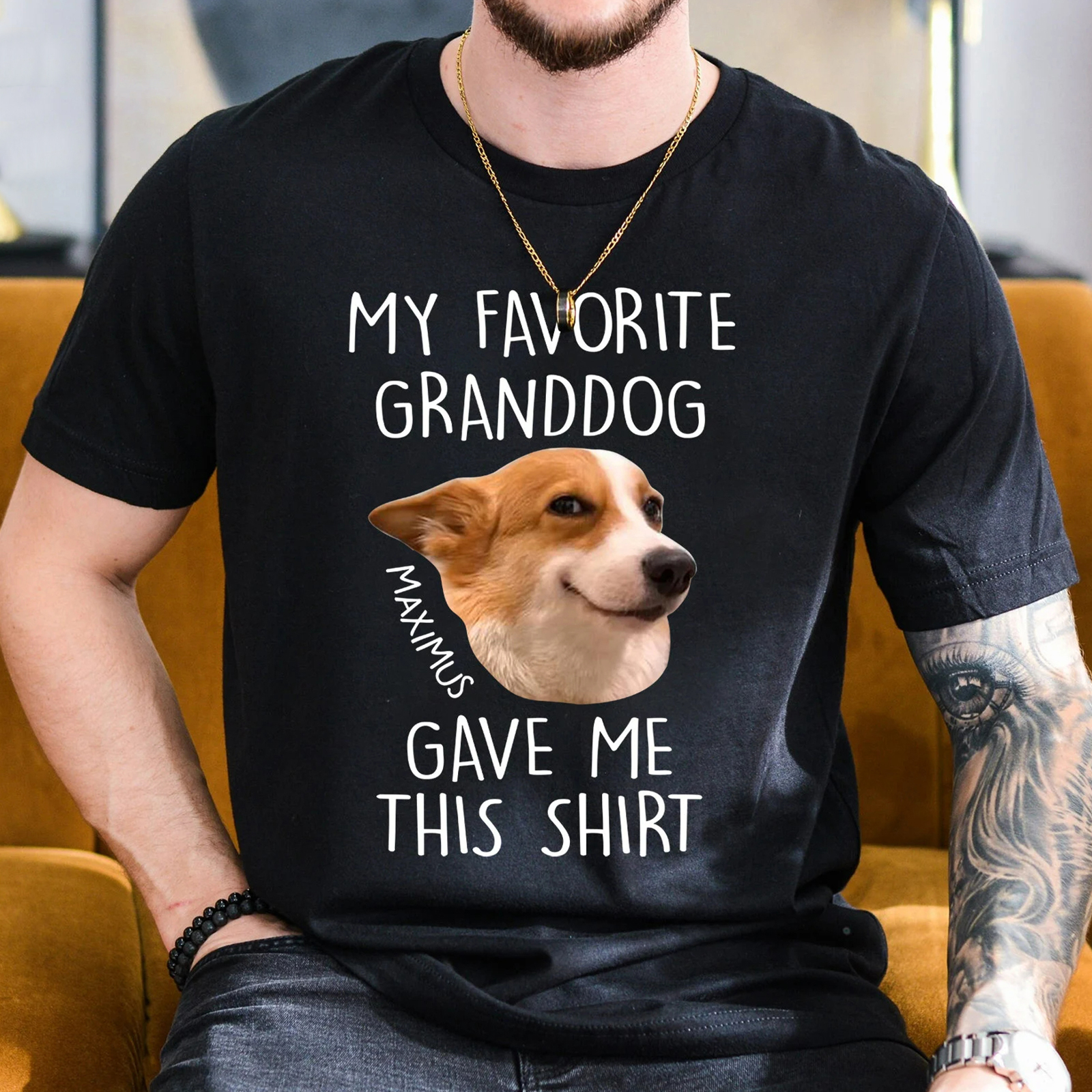 Personalized Favorite Dog Photo Shirt