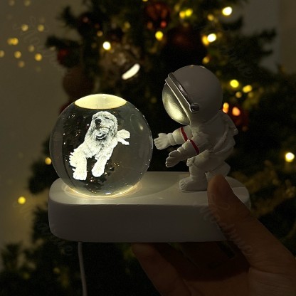 Personalized 3D Photo Crystal Ball