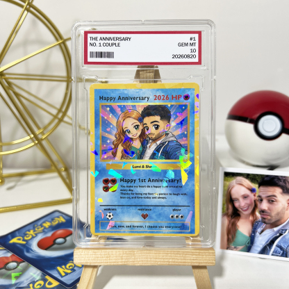 Custom Couple Anime Trading Card