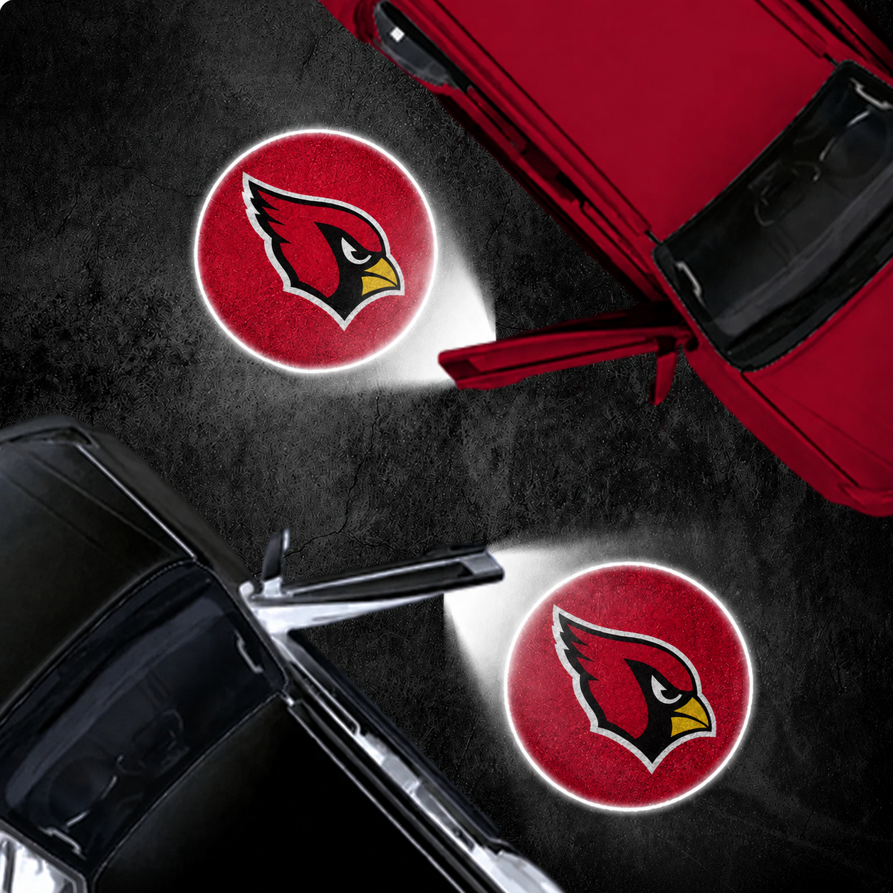Football Team Car Door Projector Lights