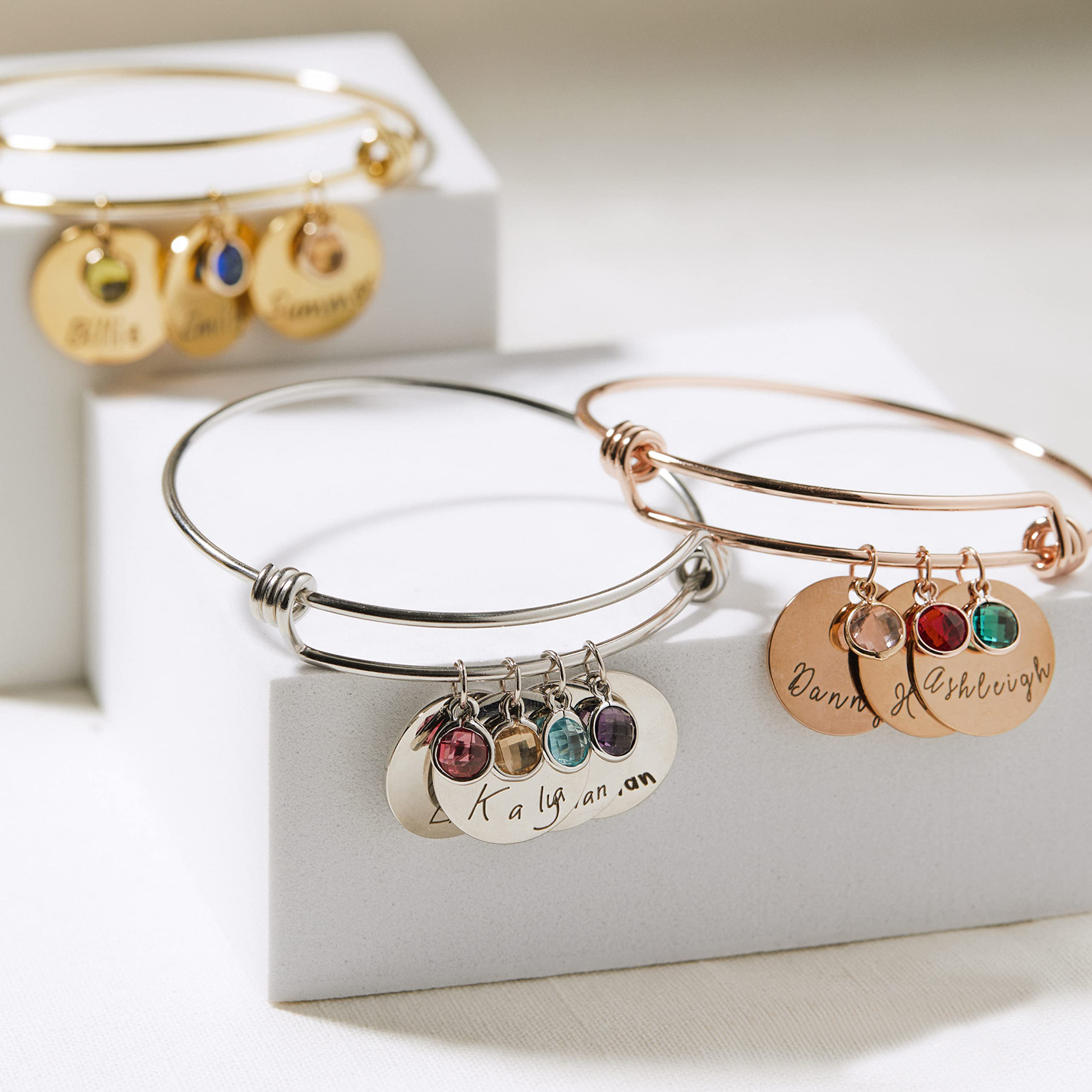 Personalized Mother's Day Gift Custom Birthstone Bracelet