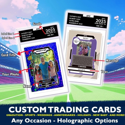 Fathers Day Trading Card