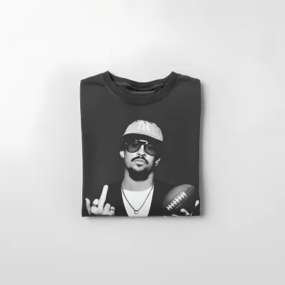 The only reason we're watching. Vintage aesthetics, oversized fit, and zero apologies. Team Benito all the way.