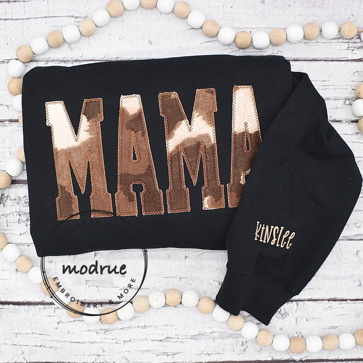 Cow Print Mama Sweatshirt
