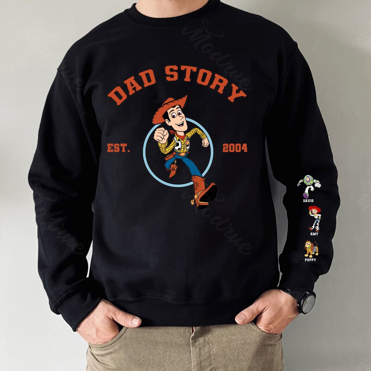 Personalized Dad Story Shirt