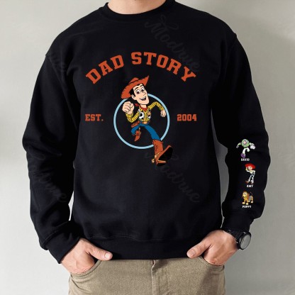 Personalized Dad Story Shirt
