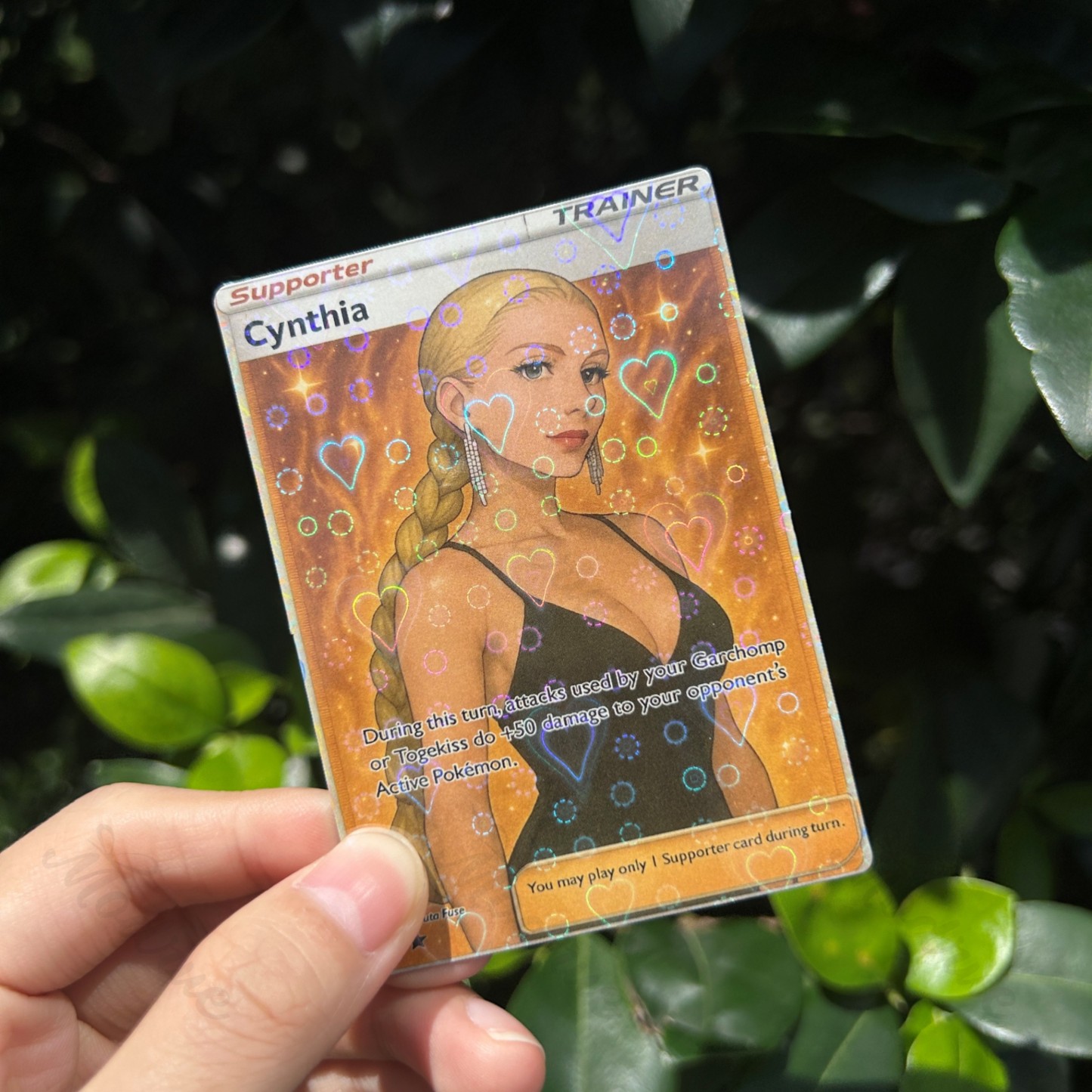 Personalized Photo Anime Style Card