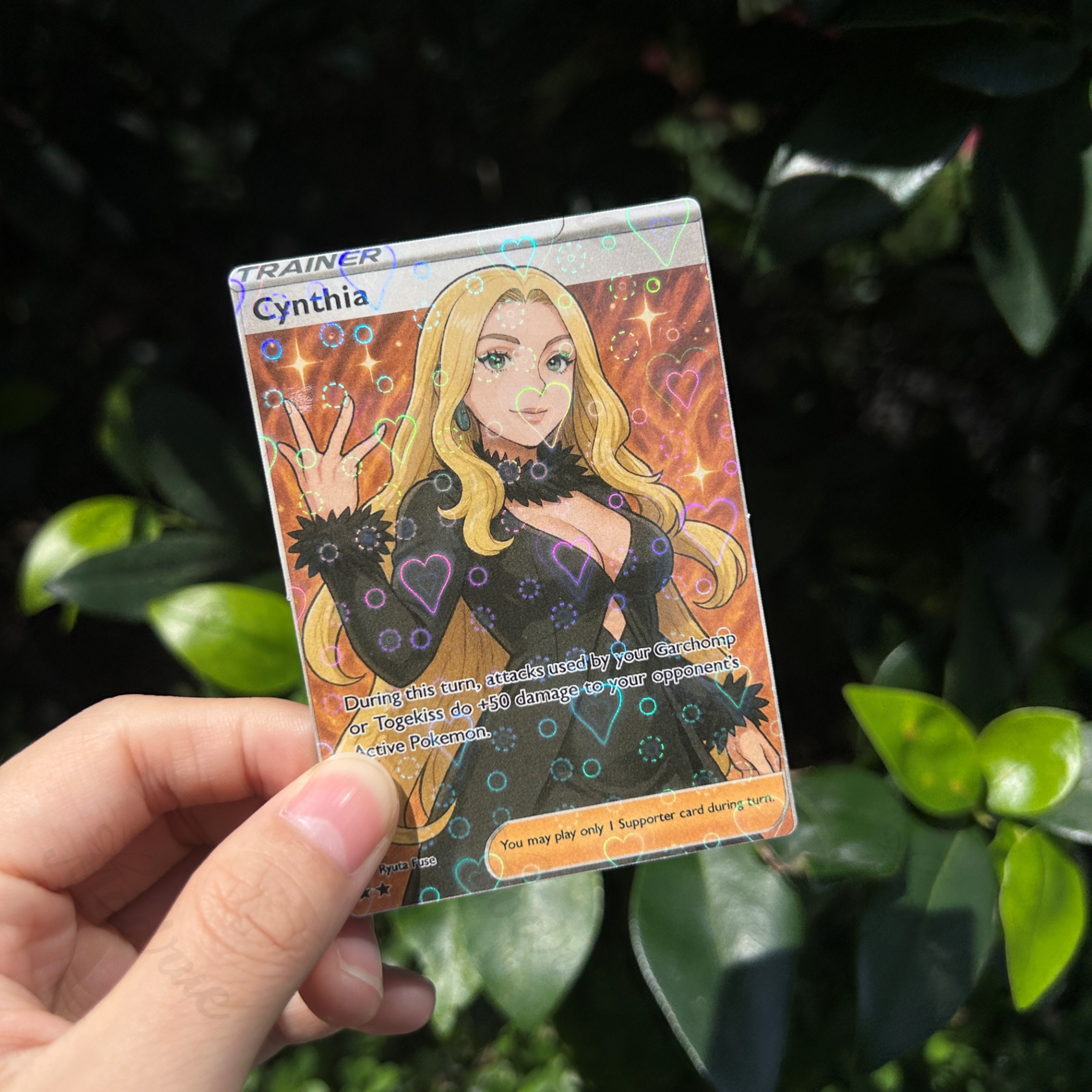 Personalized Photo Anime Style Card