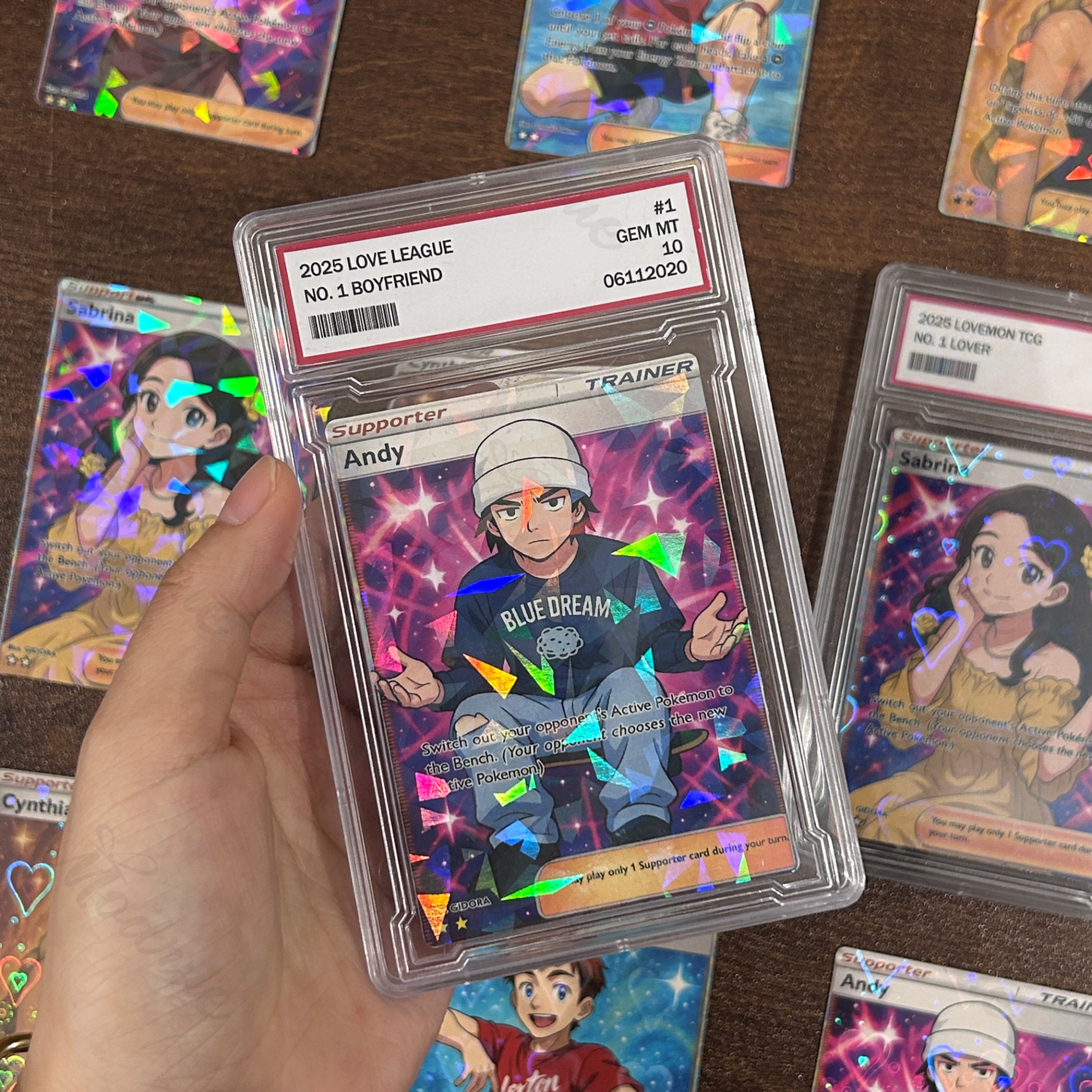 Personalized Photo Anime Style Card