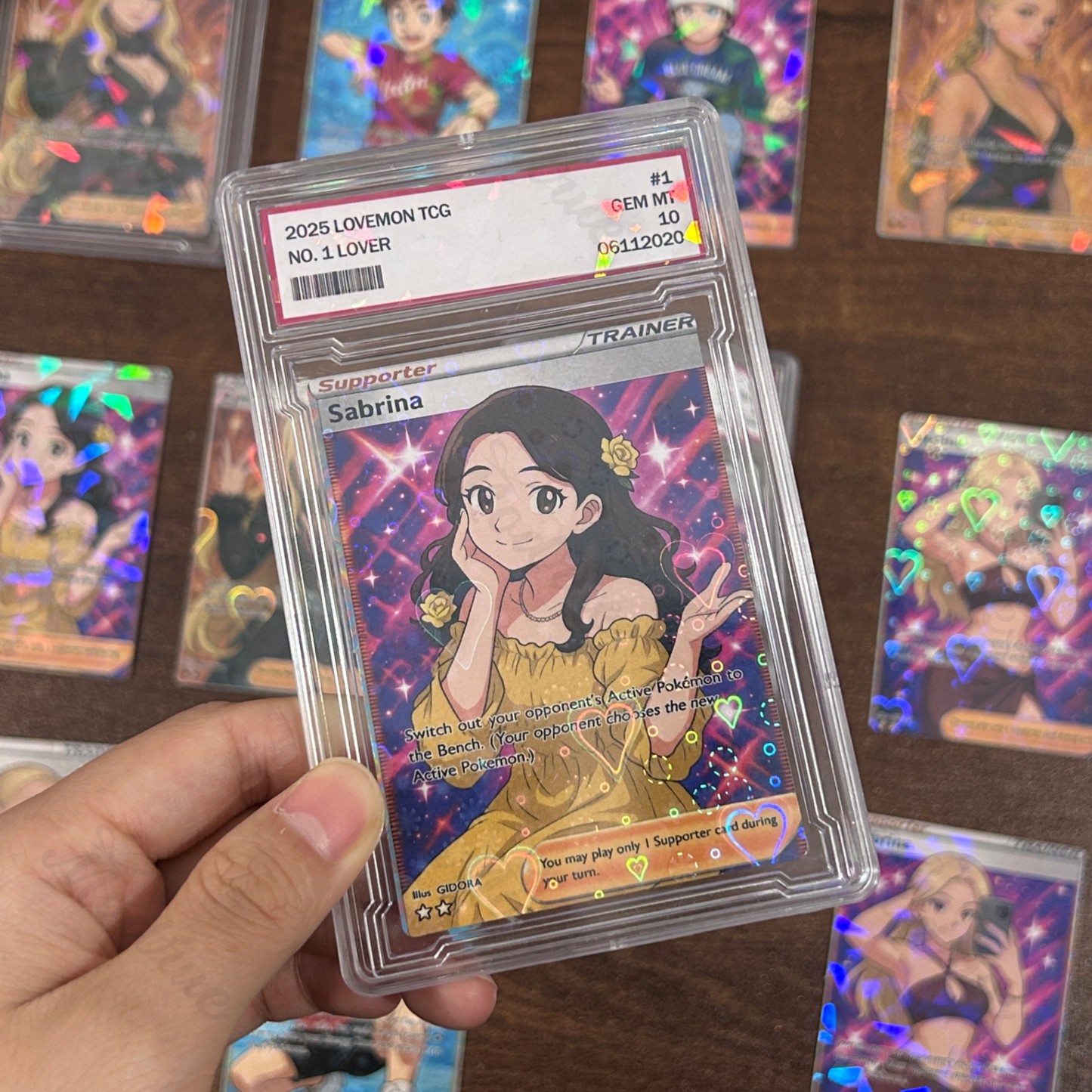 Personalized Photo Anime Style Card