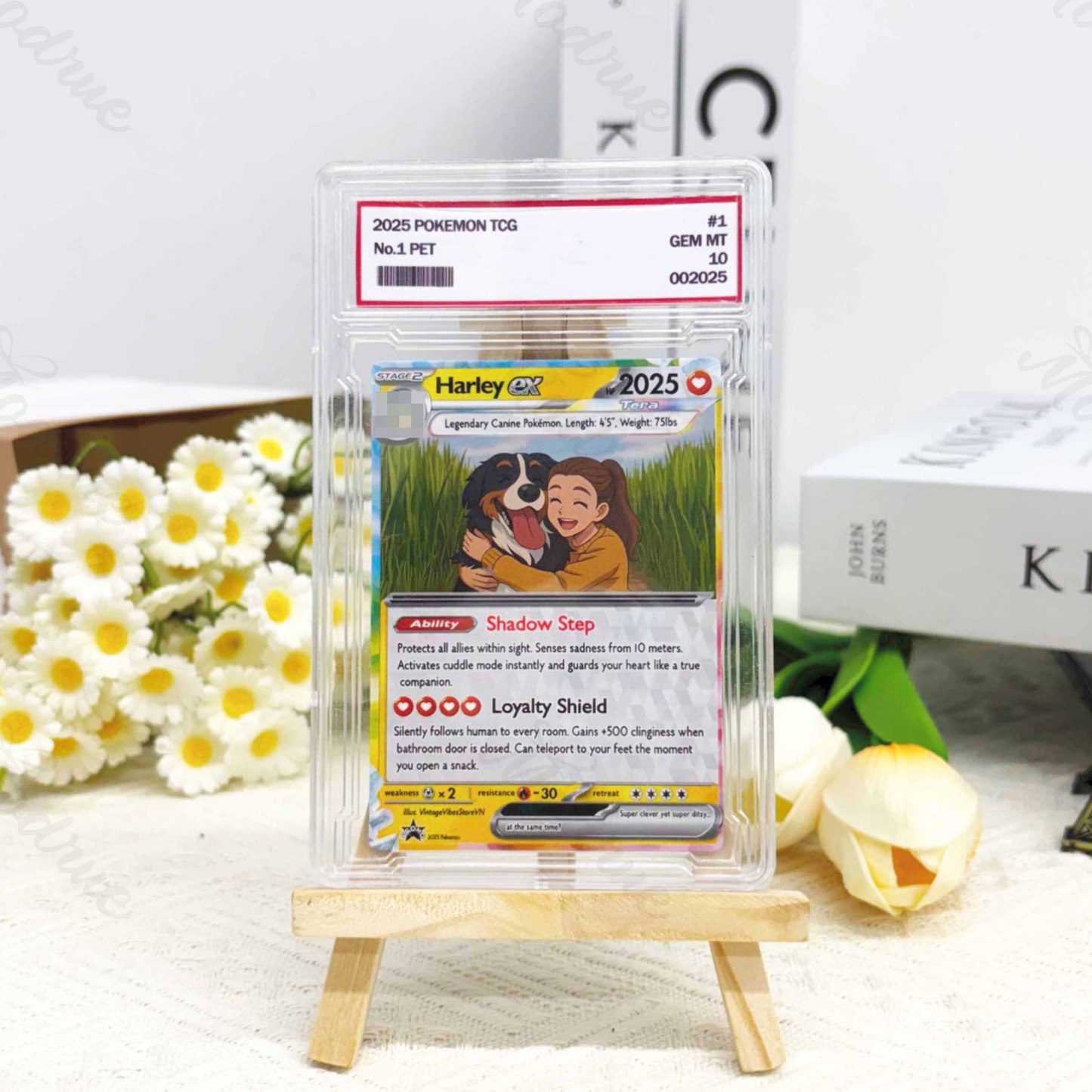 Personalized Pet Portrait Anime Style Card