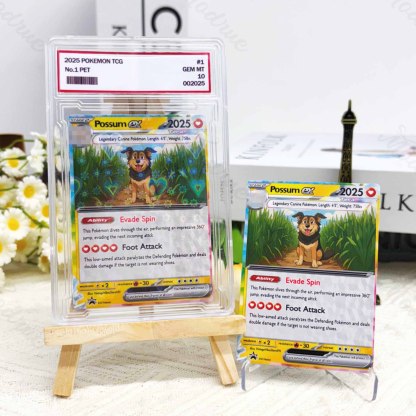 Personalized Pet Portrait Anime Style Card