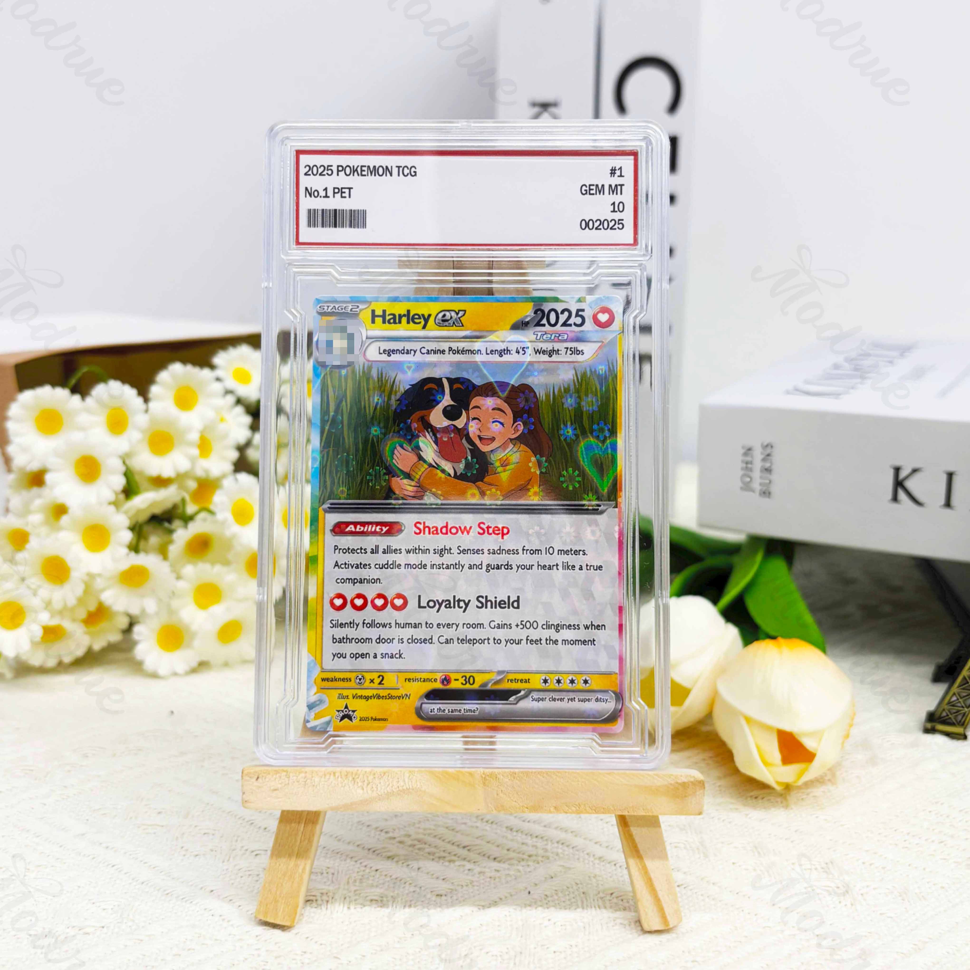 Personalized Pet Portrait Anime Style Card