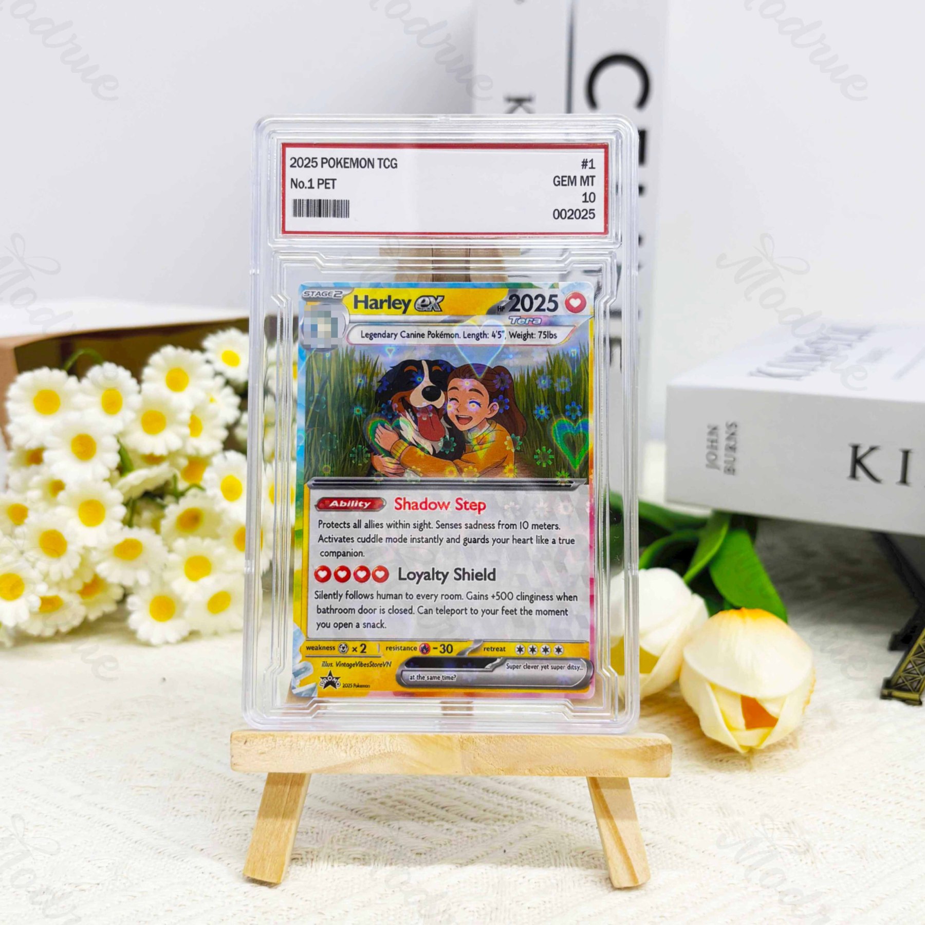 Personalized Pet Portrait Anime Style Card