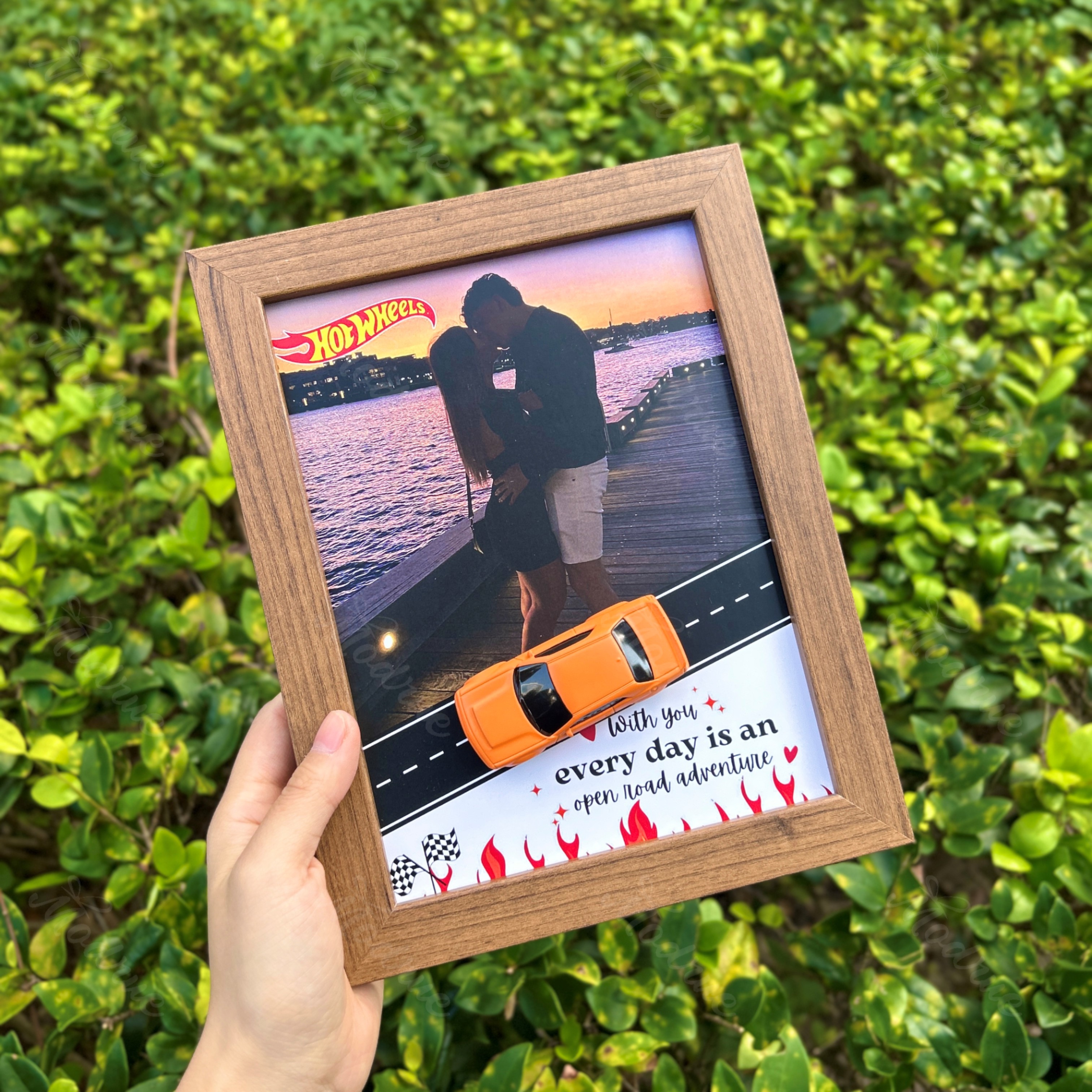 Personalized Wheels Frame 