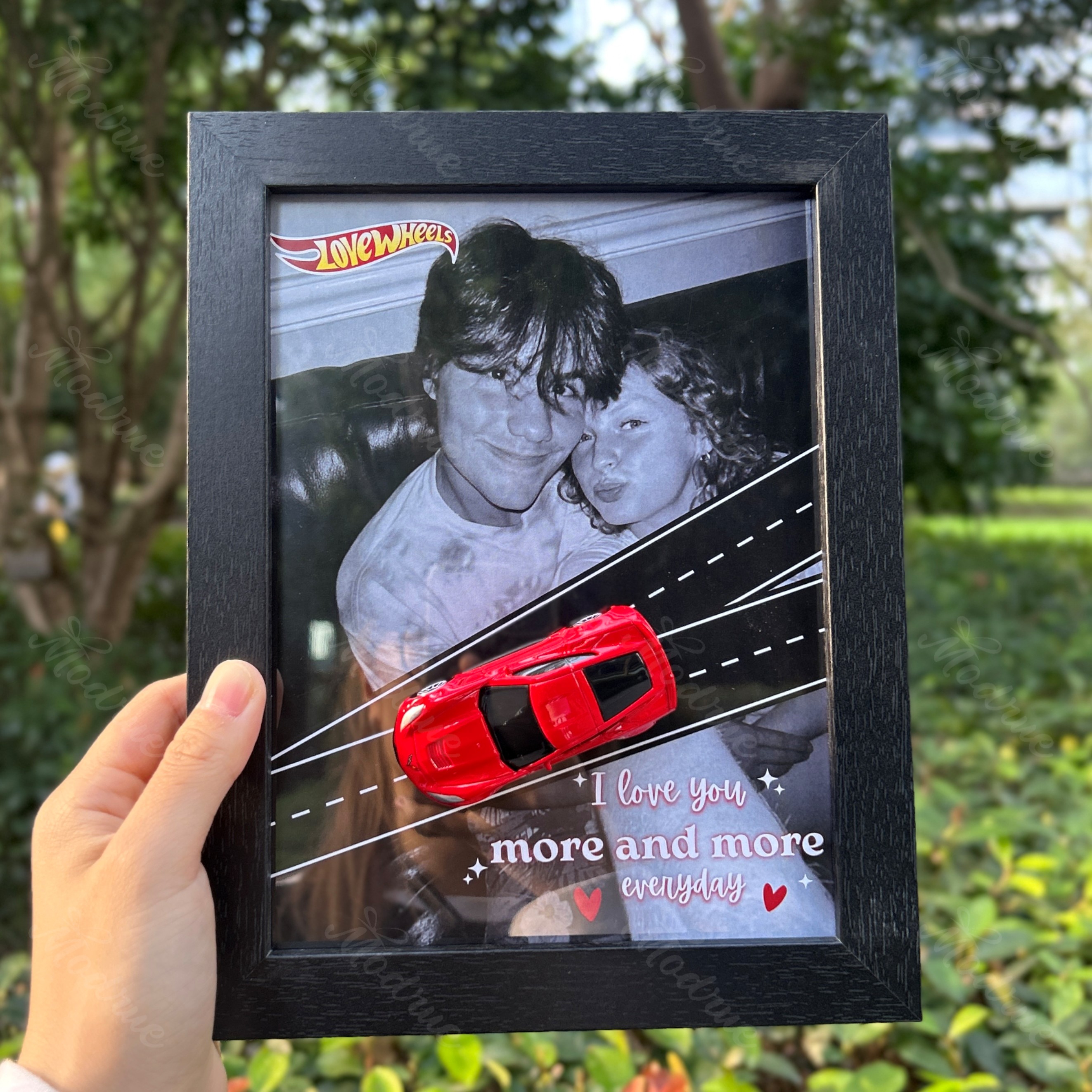 Personalized Wheels Frame 
