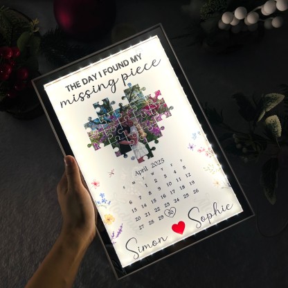 The Day I Found My Missing Piece Magic Mirror Personalized Gift