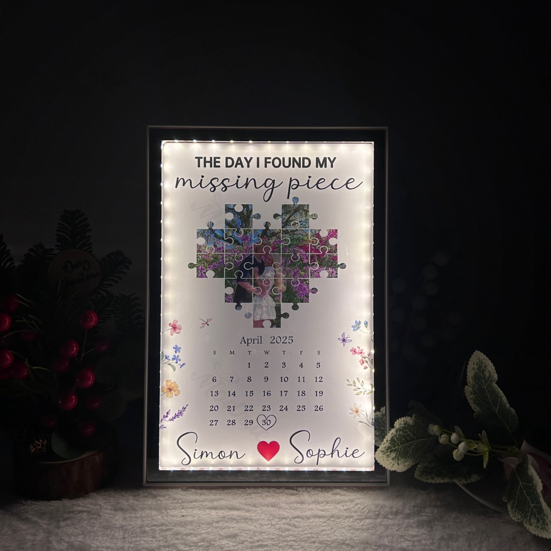 The Day I Found My Missing Piece Magic Mirror Personalized Gift