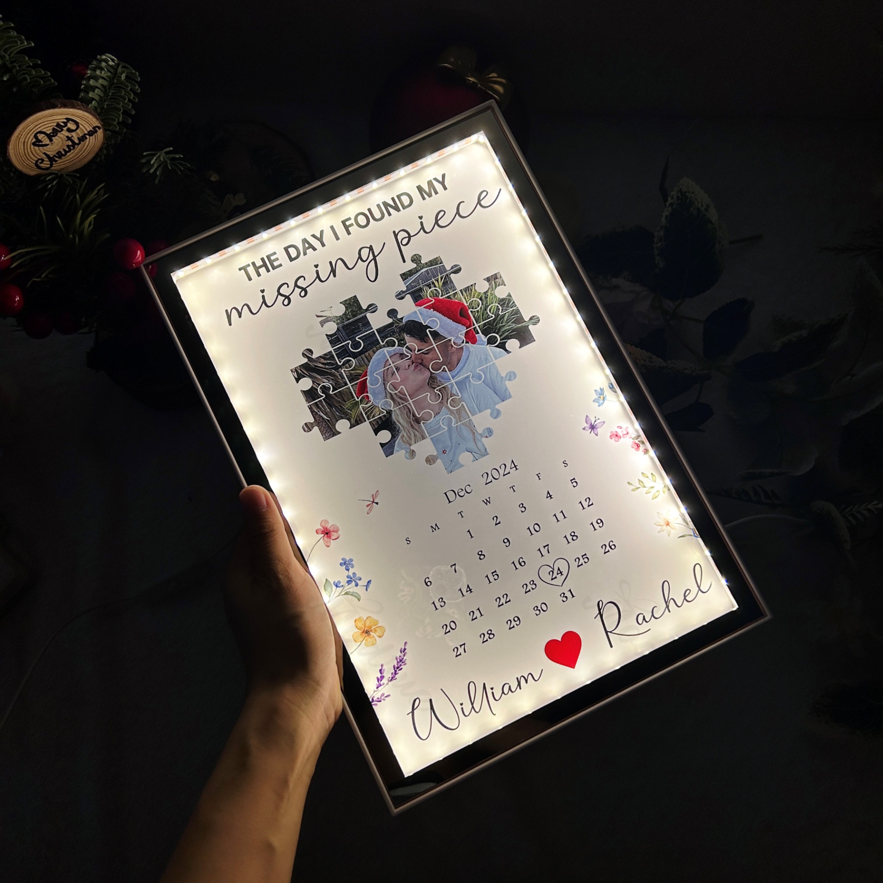 The Day I Found My Missing Piece Magic Mirror Personalized Gift