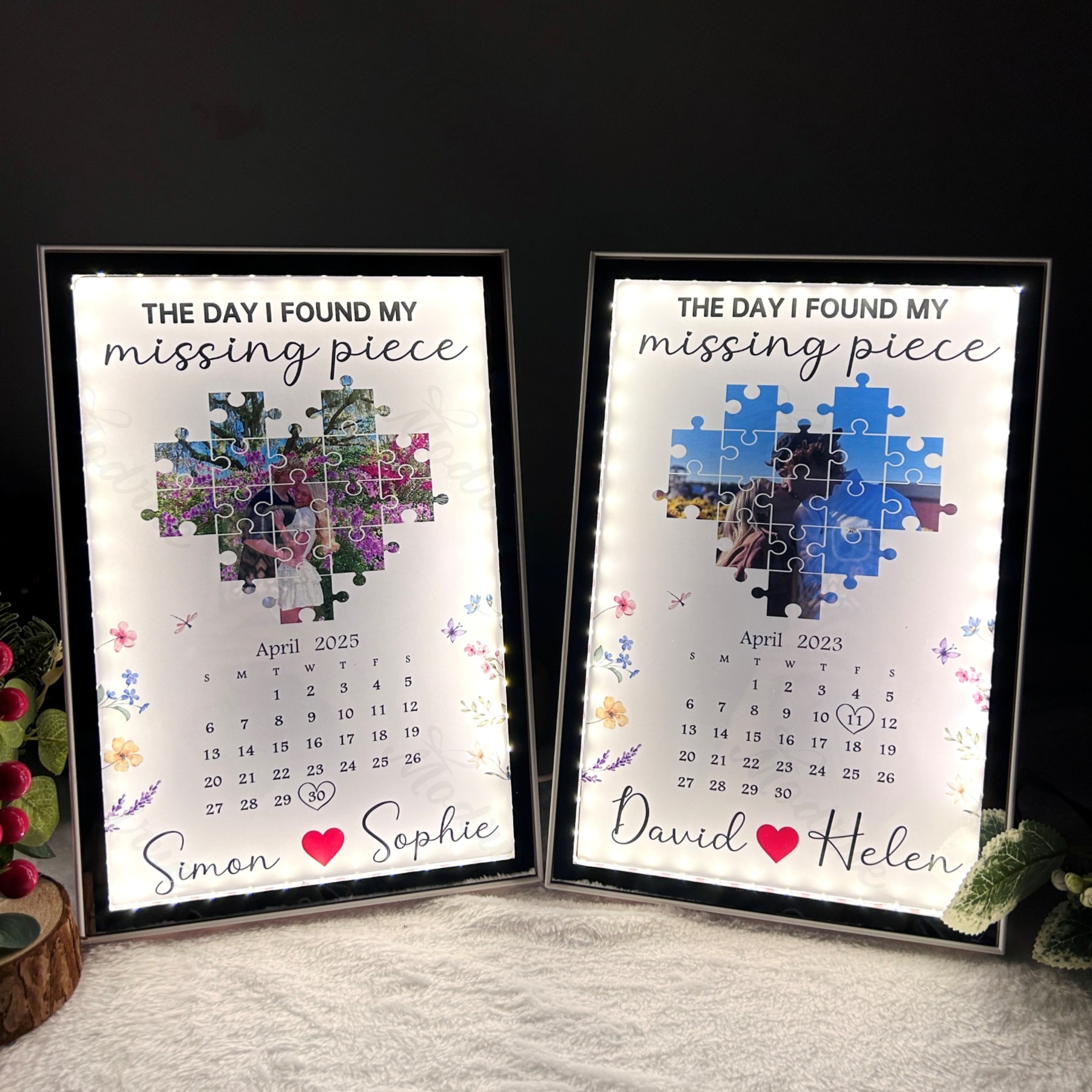 The Day I Found My Missing Piece Magic Mirror Personalized Gift