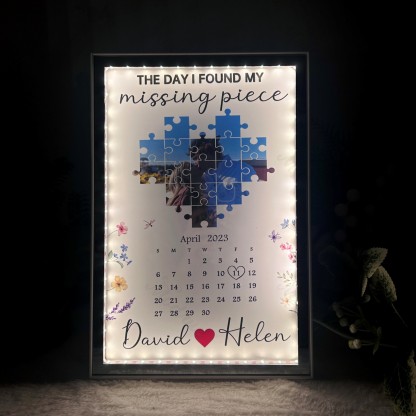 The Day I Found My Missing Piece Magic Mirror Personalized Gift