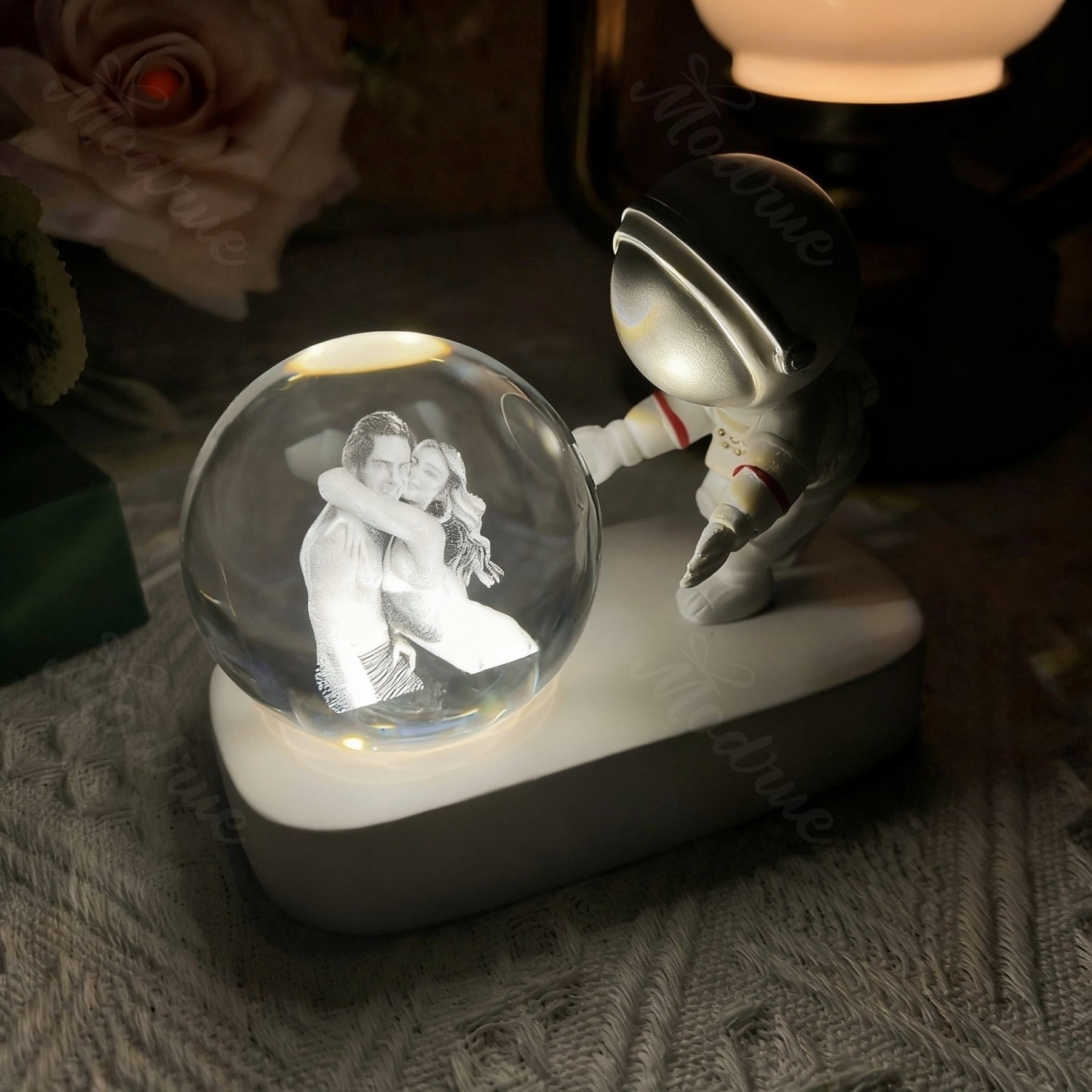 Personalized 3D Photo Crystal Ball