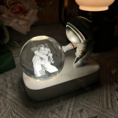 Personalized 3D Photo Crystal Ball