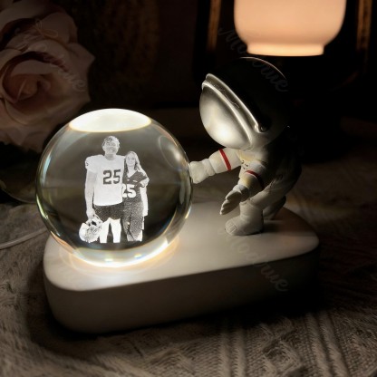 Personalized 3D Photo Crystal Ball
