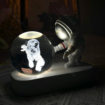 Personalized 3D Photo Crystal Ball
