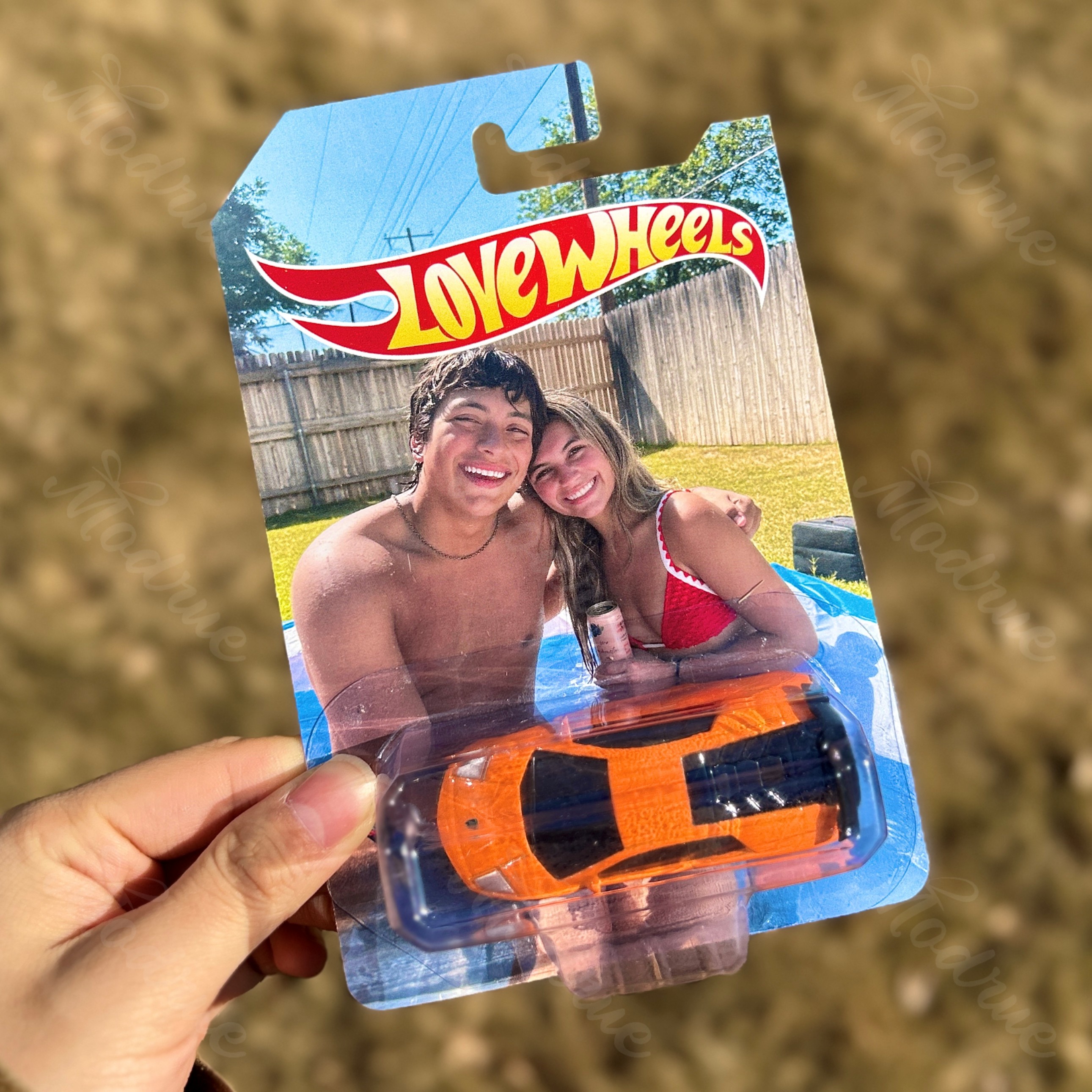Personalized Toy Car Packaging