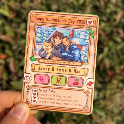 Custom Anniversary Card for Farming Game Lovers